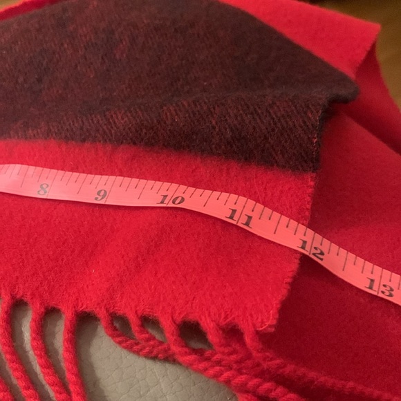 RARE HBC HUDSON BAY COMPANY SCOTLAND LAMBSWOOL AND ANGORA BLEND SCARF - Picture 7 of 9